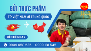 gửi thực phẩm đi Trung Quốc